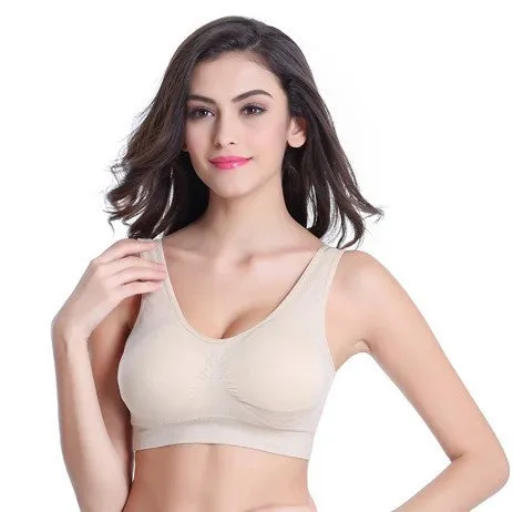 3pcs Set Seamless Push Up Bra