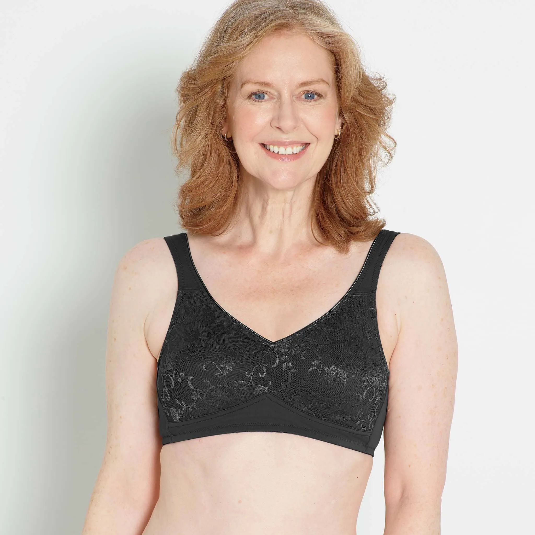 All Over Lace Microfiber Mastectomy Bra