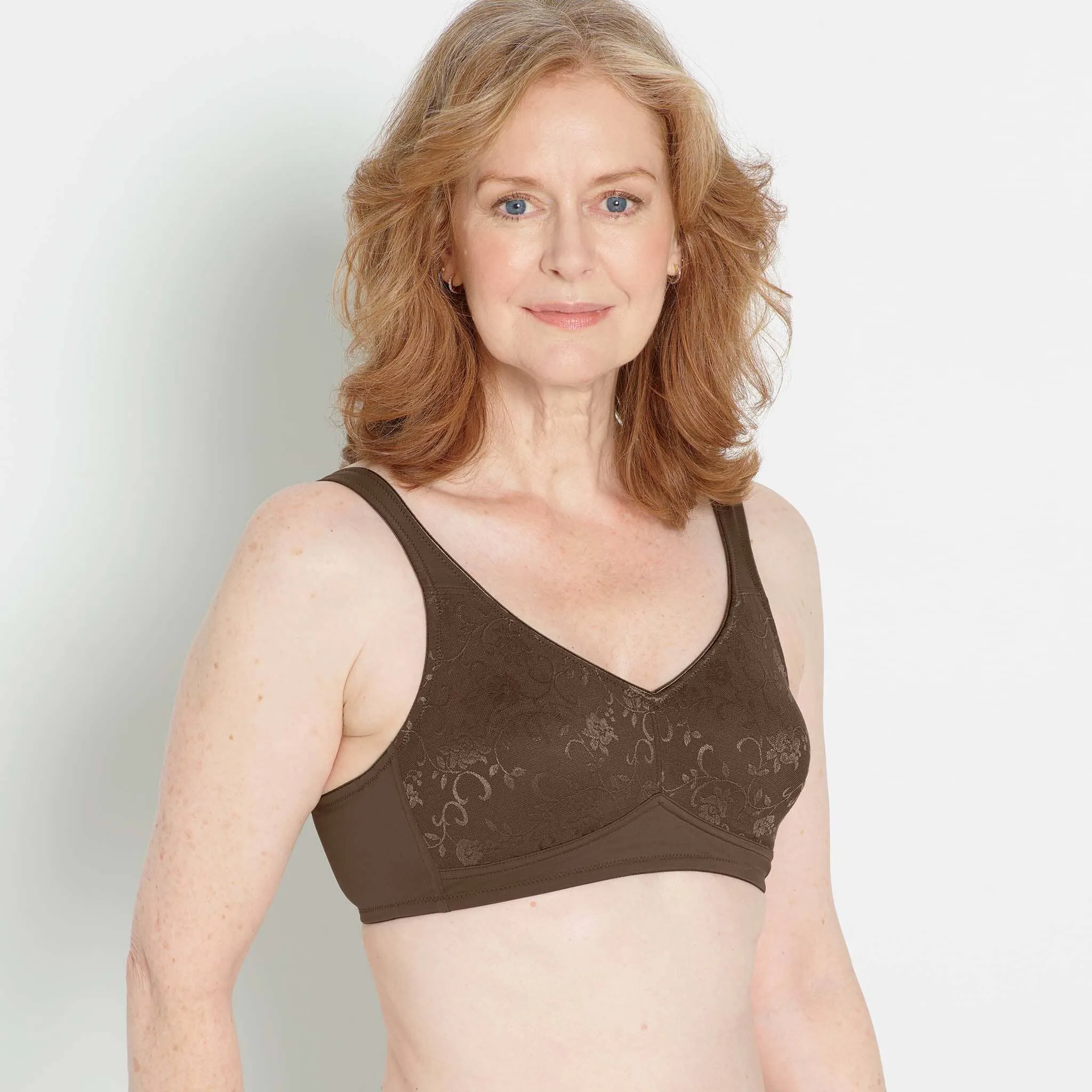 All Over Lace Microfiber Mastectomy Bra