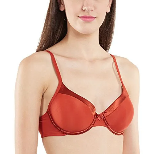 Amante Padded Wired Bra (BGSE31_Orange_36B)