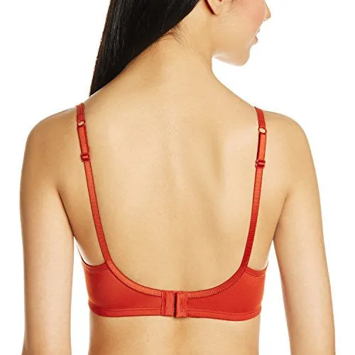 Amante Padded Wired Bra (BGSE31_Orange_36B)