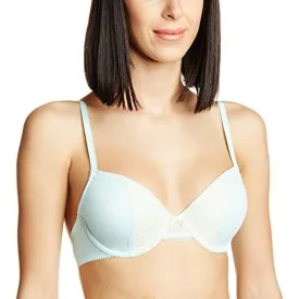 Amante Padded Wired Demi Cup Bra (BFSY01_Vanilla Bean and Mint_32C)