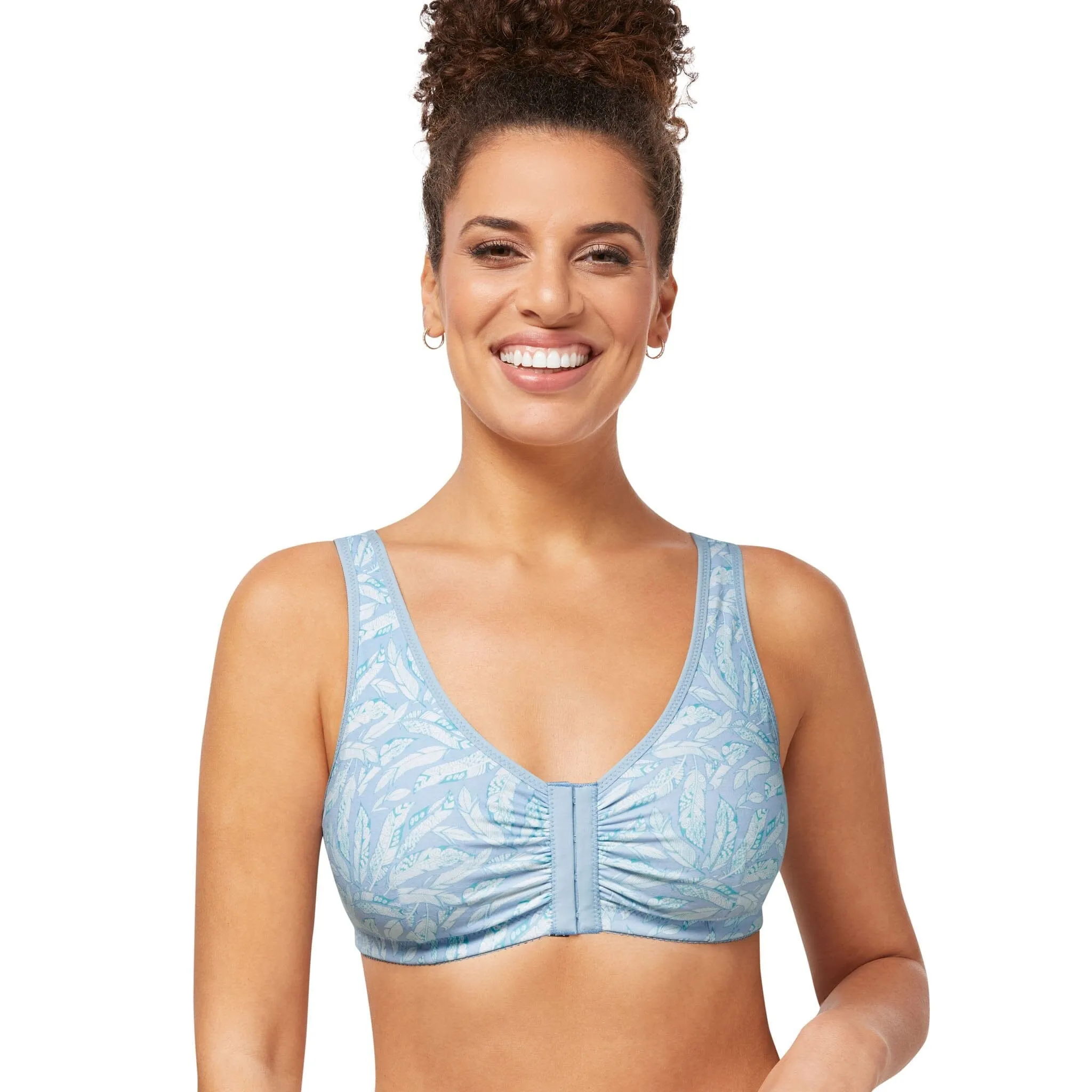 Amoena® Frances Wire-Free Leisure Bra Navy