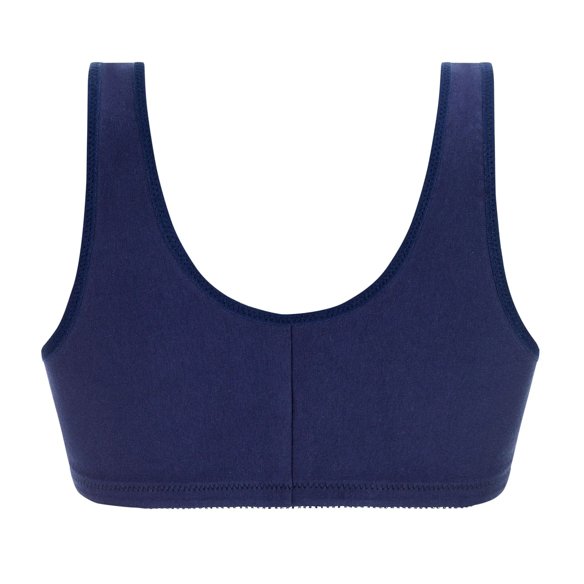 Amoena® Frances Wire-Free Leisure Bra Navy