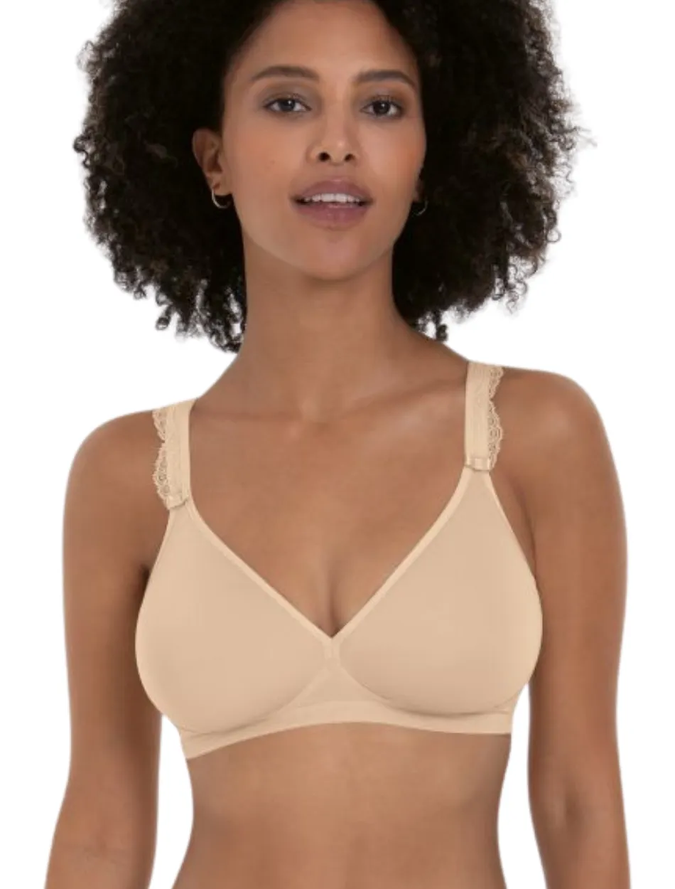 Anita Rosa Faia Selma Soft Cup Bra Spacer Cup, Desert | Rosa Faia Spacer Bra Beige | Desert Wireless Rosa Faia Selma