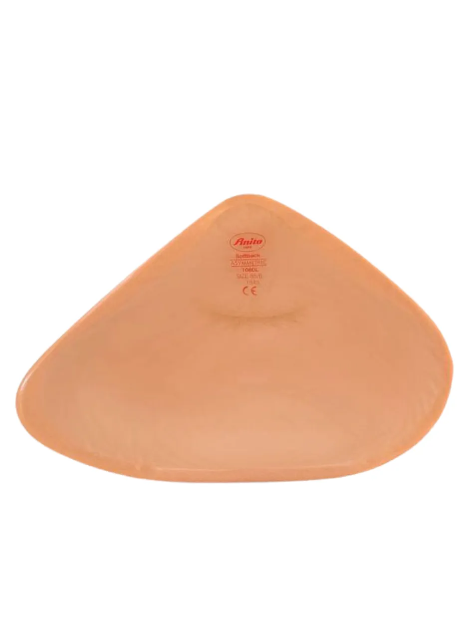 Anita Softback Lightweight Breast Form Asymmetric Left Side, Sand | Left Side Breast Form