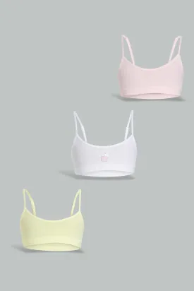 Assorted Bra Set For Senior Girls (Pack of 3)