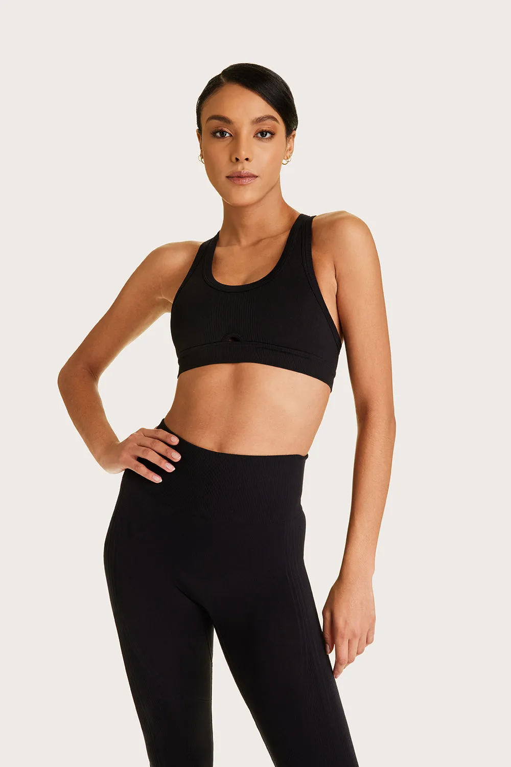 Barre Racer Bra