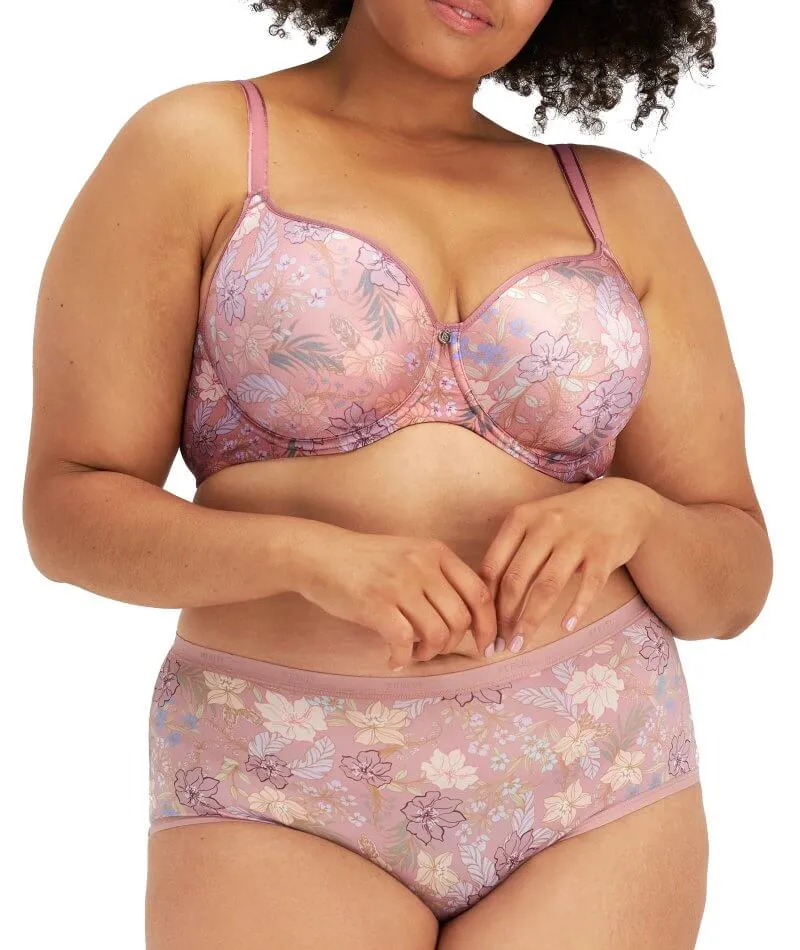 Berlei Lift & Shape Print Full Brief - Pink Floral