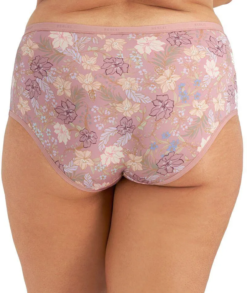 Berlei Lift & Shape Print Full Brief - Pink Floral