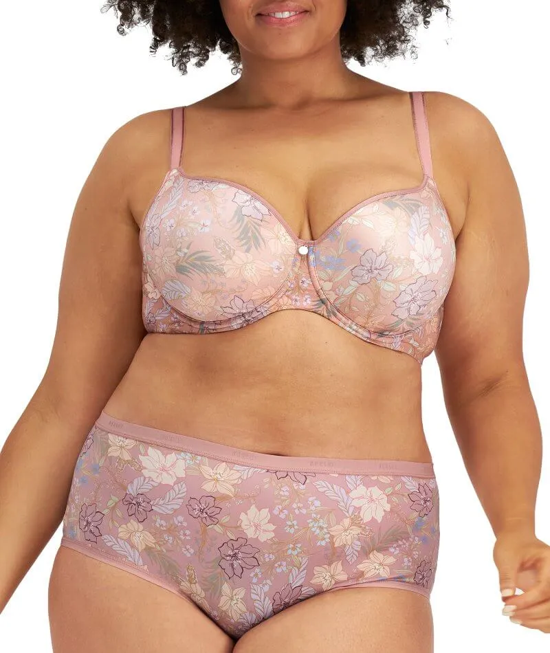 Berlei Lift & Shape Print Full Brief - Pink Floral