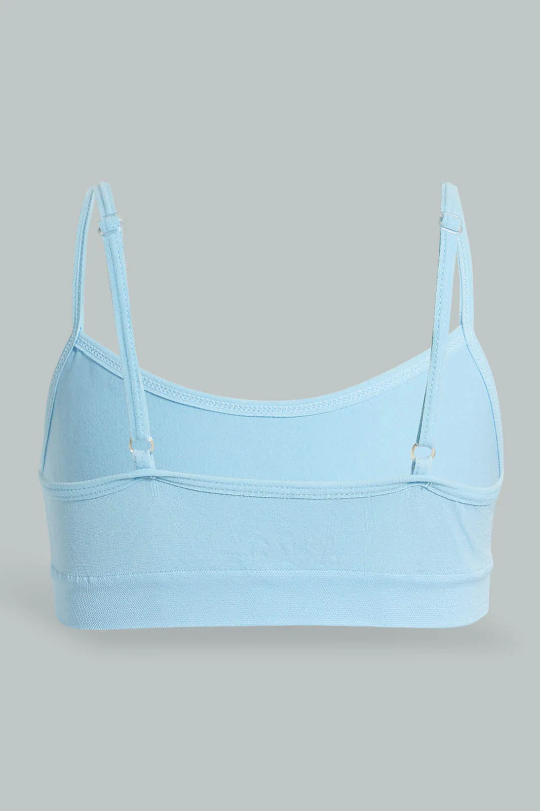 Blue And White Comfort Bra For Senior Girls (Pack of 2)