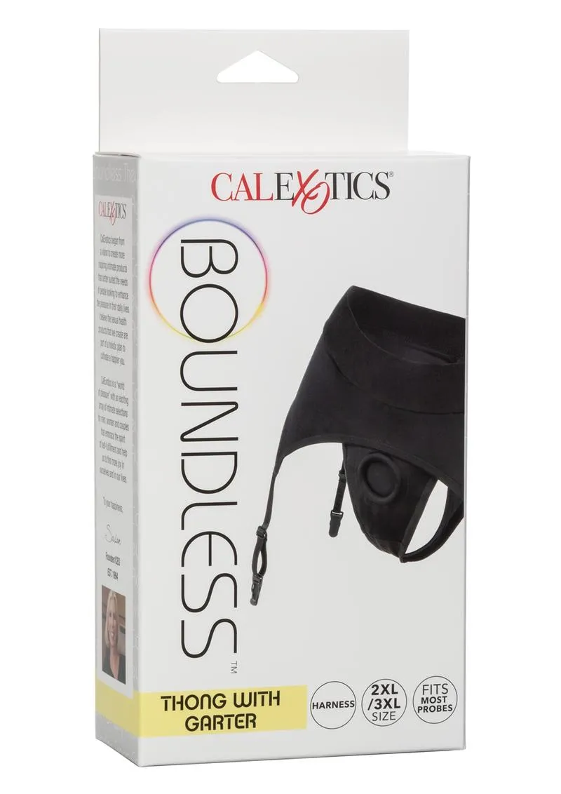 Boundless Thong with Garter Harness