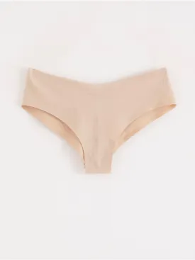 Bras & Honey Invisible Stretch Hipster Panty, Champagne 3 Pack