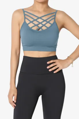 Cally Padded Crisscross Bralette PLUS MORE COLORS