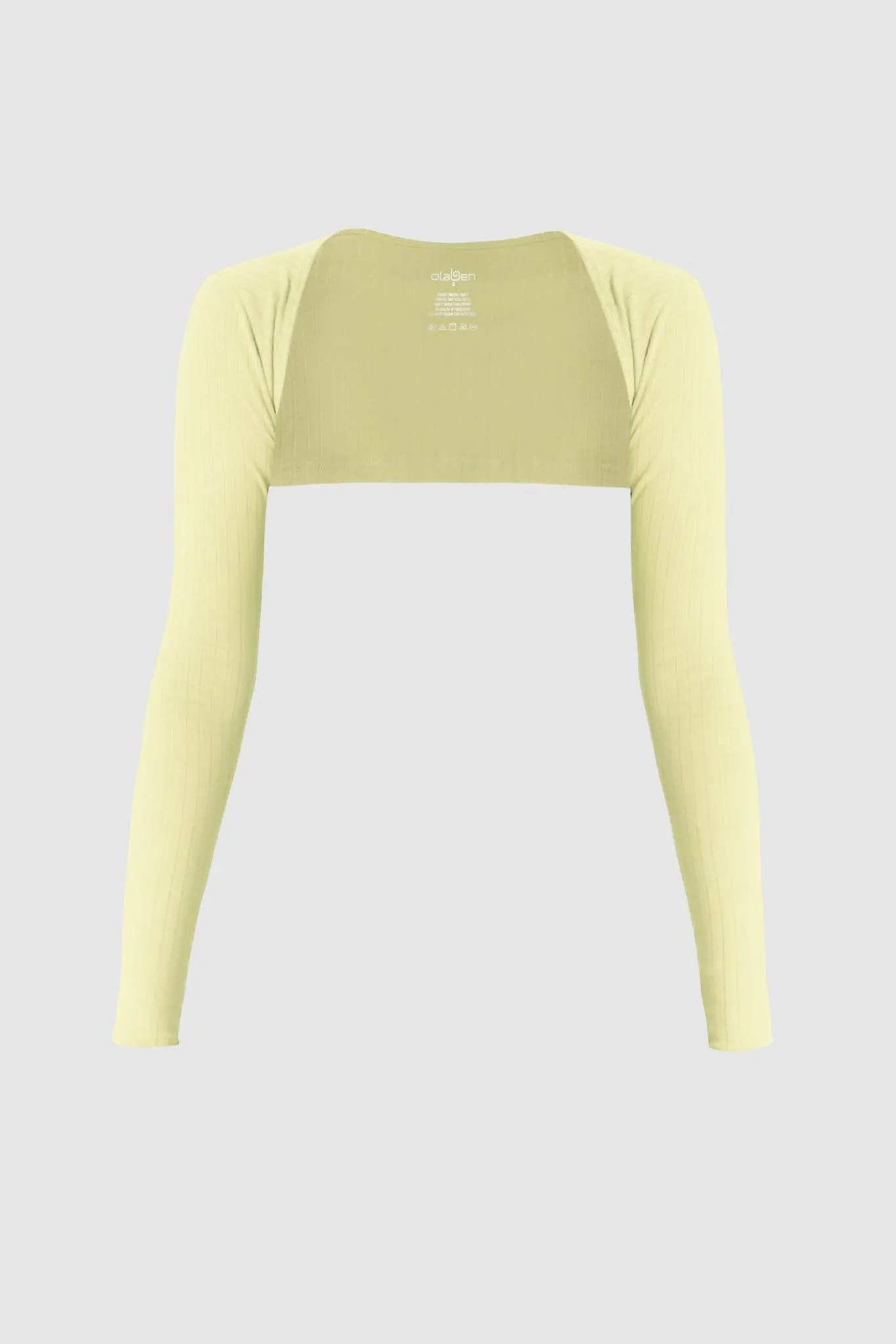 Classic Bolero Crop - Lemon