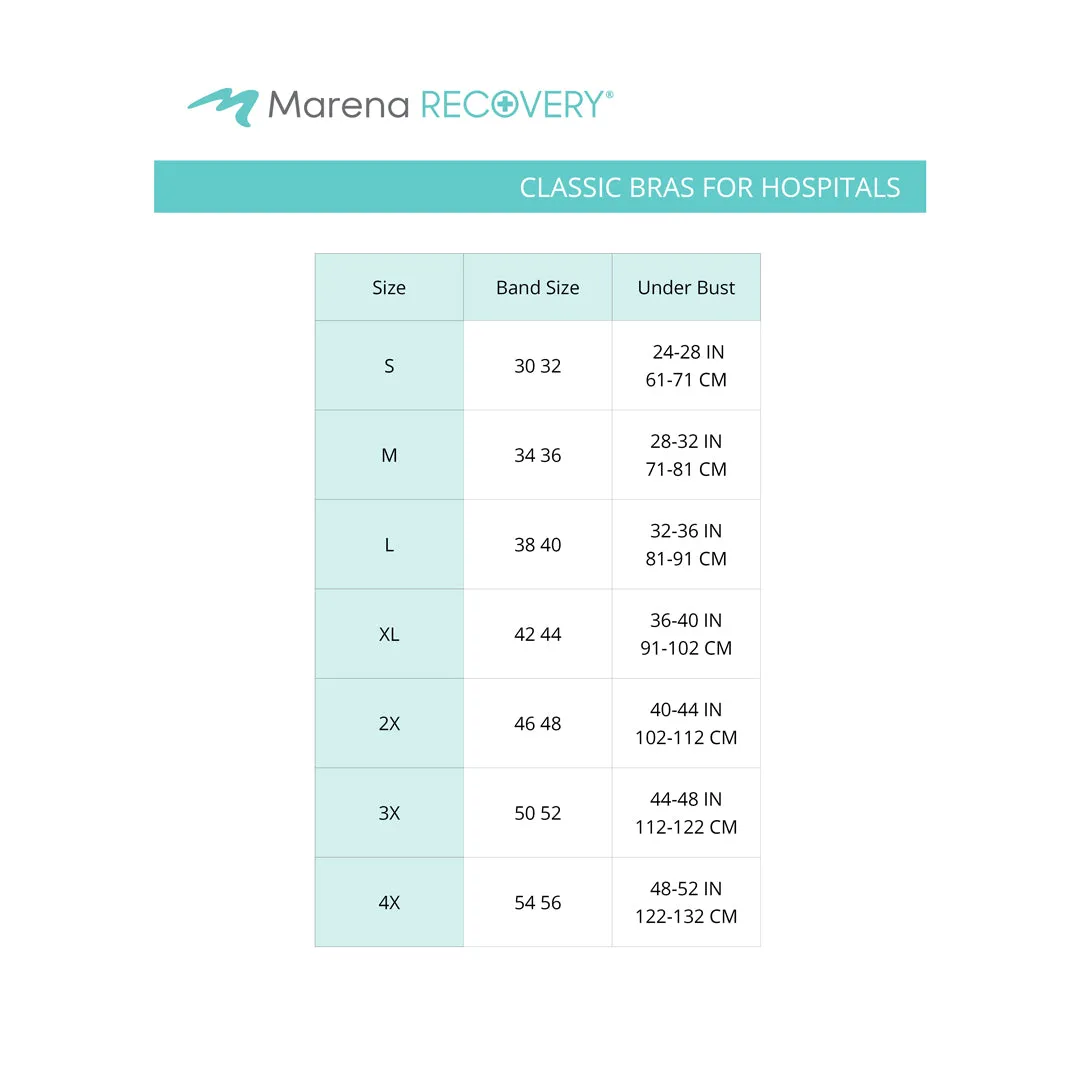 Classic Bra - Basic - Style No. B | FOR HOSPITAL USE ONLY