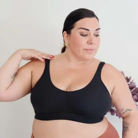 Comfort Cotton Bra - Black