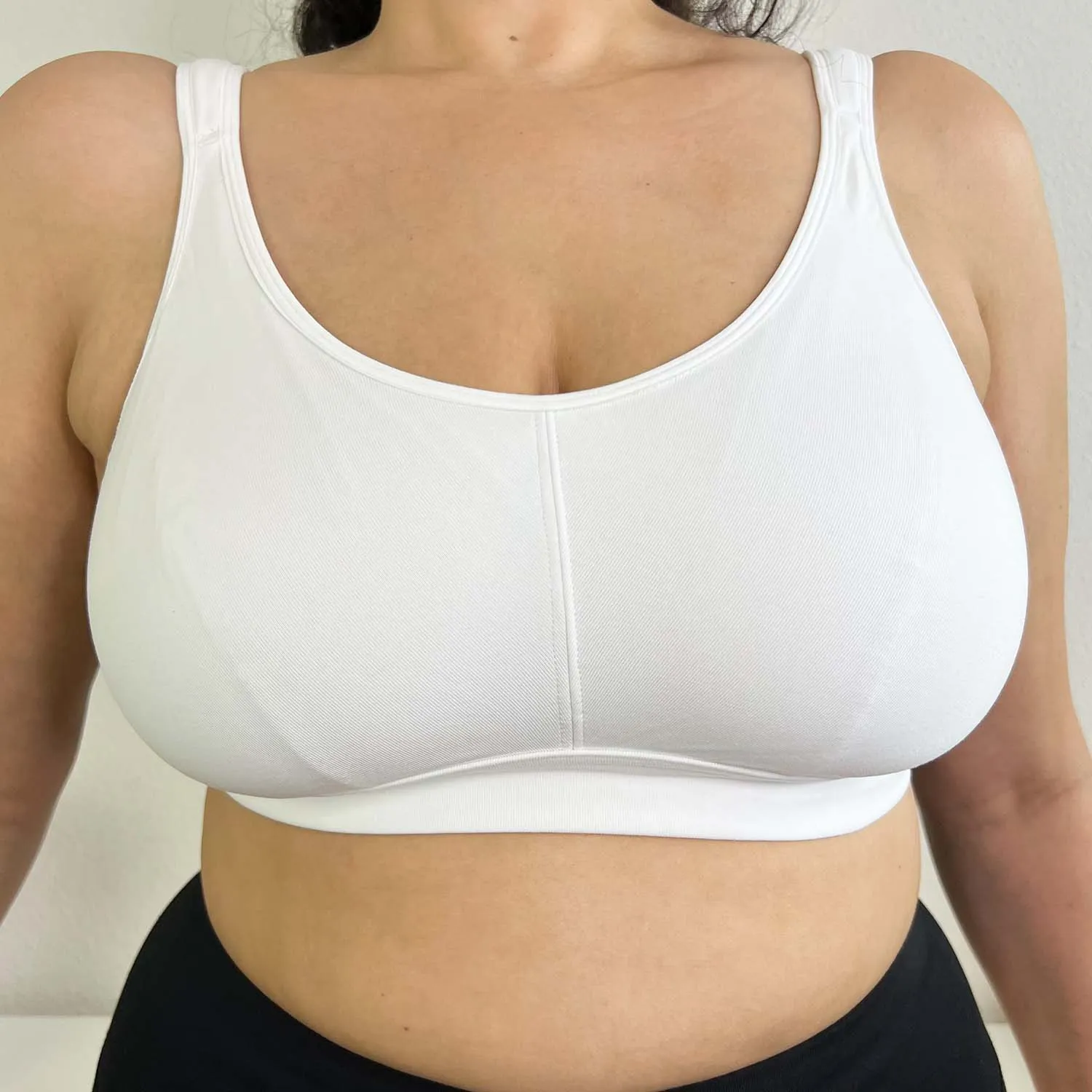 Comfort Cotton Bra - White