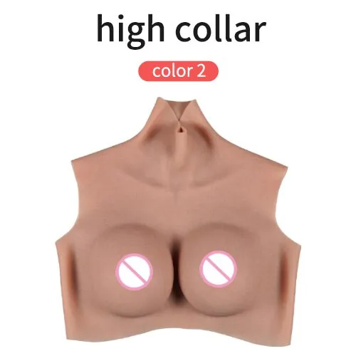 Cosplay Costumes Silicone Breast Plate Boobs