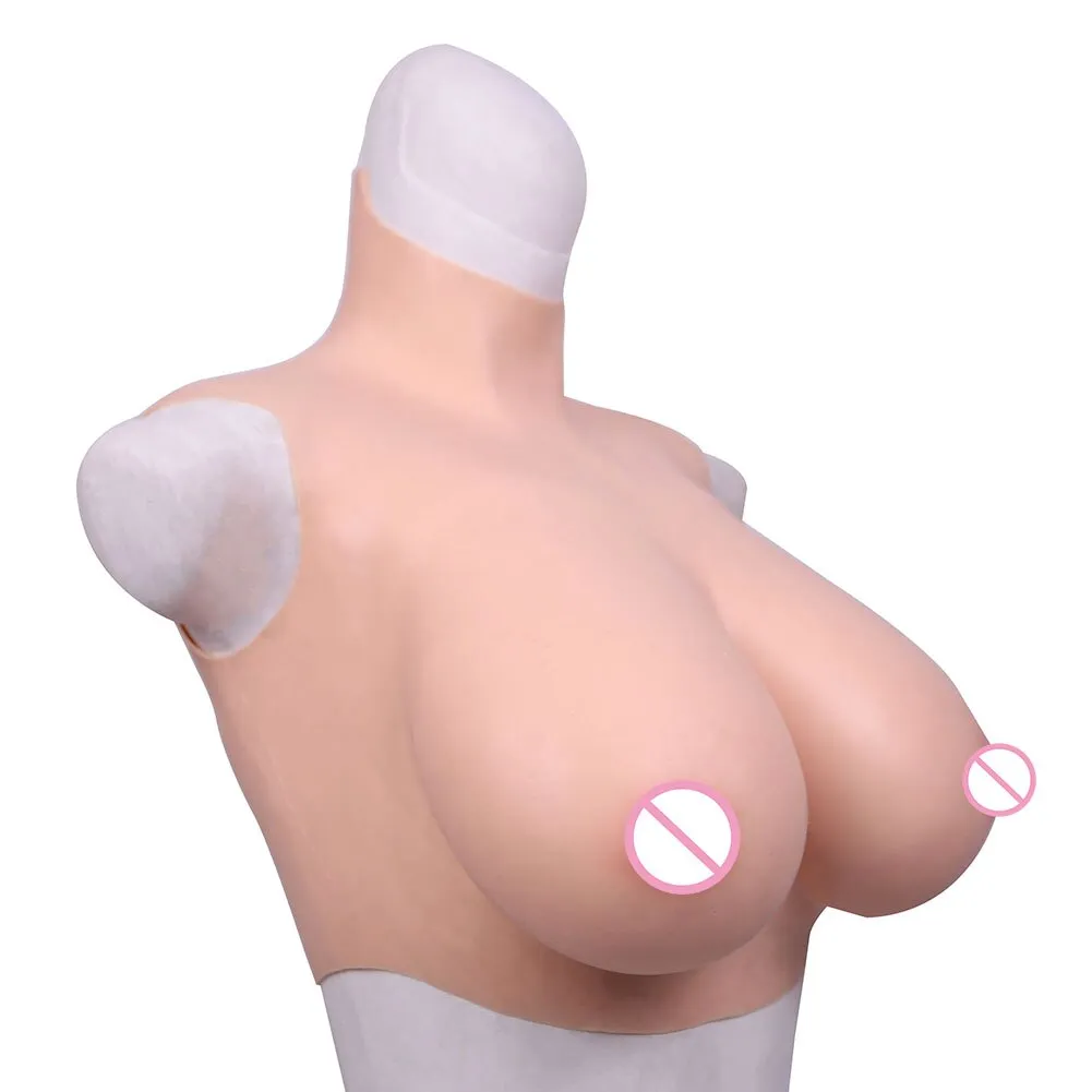 Cosplay Costumes Silicone Breast Plate Boobs