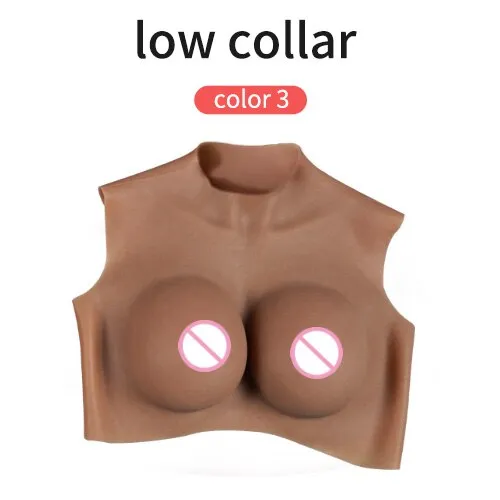 Cosplay Costumes Silicone Breast Plate Boobs