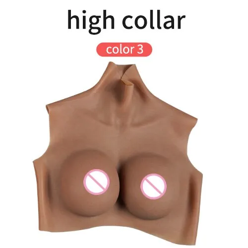 Cosplay Costumes Silicone Breast Plate Boobs