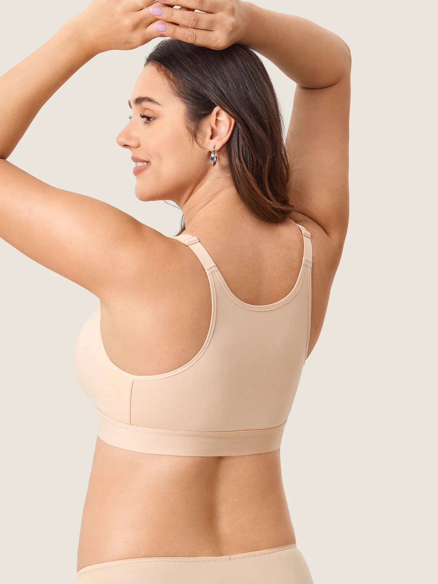 Cotton Plus Size Nursing Sport Bra