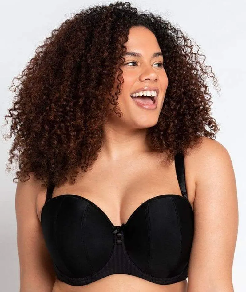 Curvy Kate Luxe Strapless Bra - Black