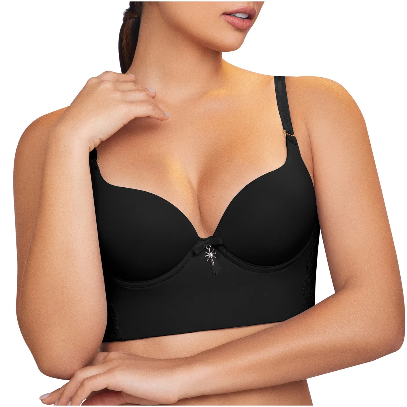 Daily Use Long Bra High Back Support Sonryse C486