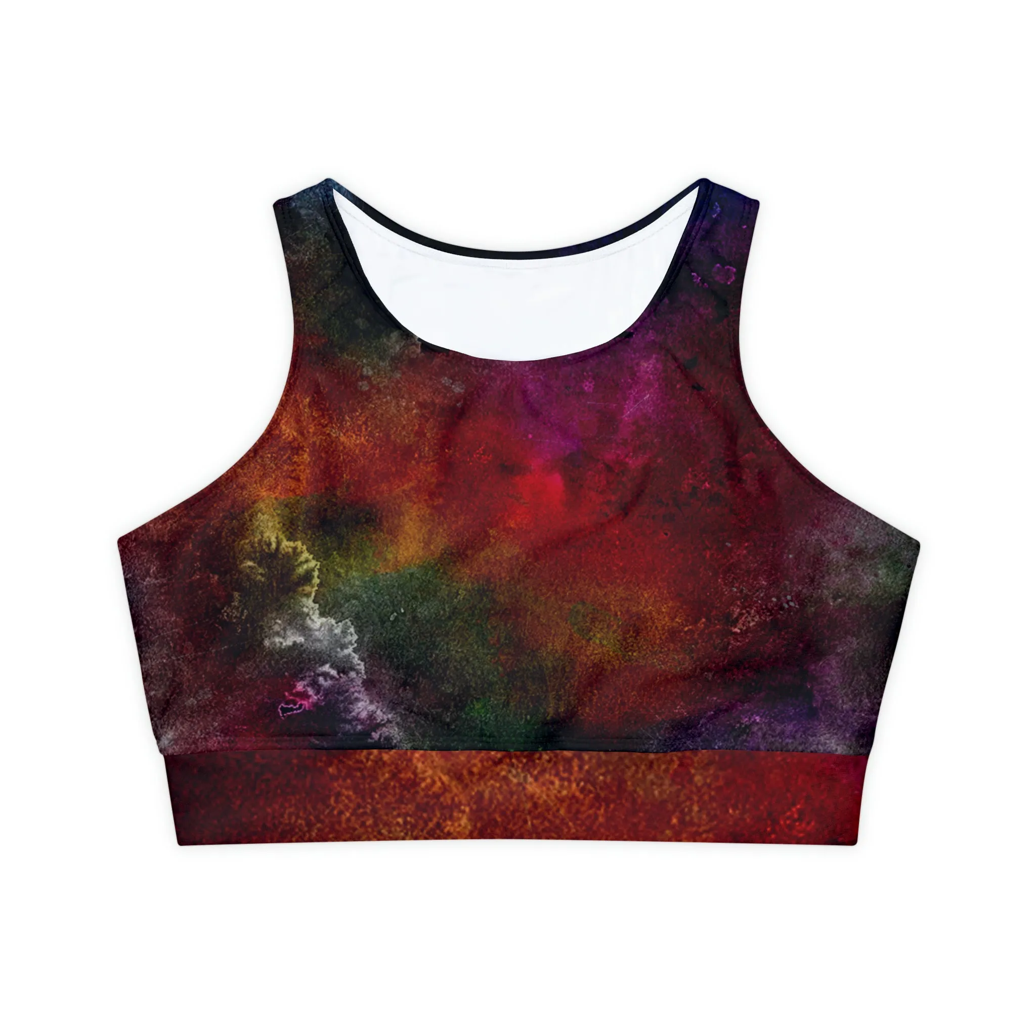 Dark Explosion  - Inovax Padded Sports Bra