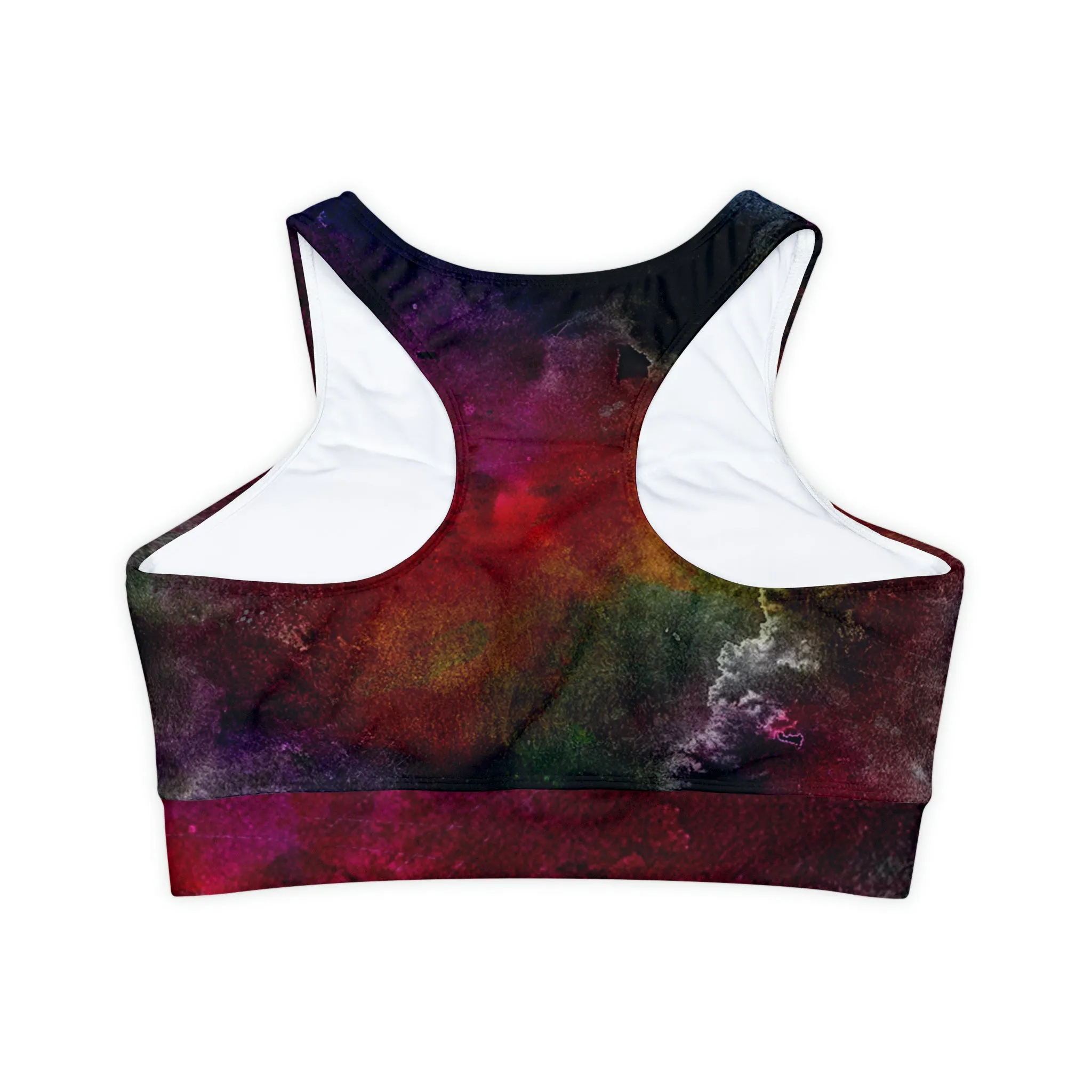 Dark Explosion  - Inovax Padded Sports Bra