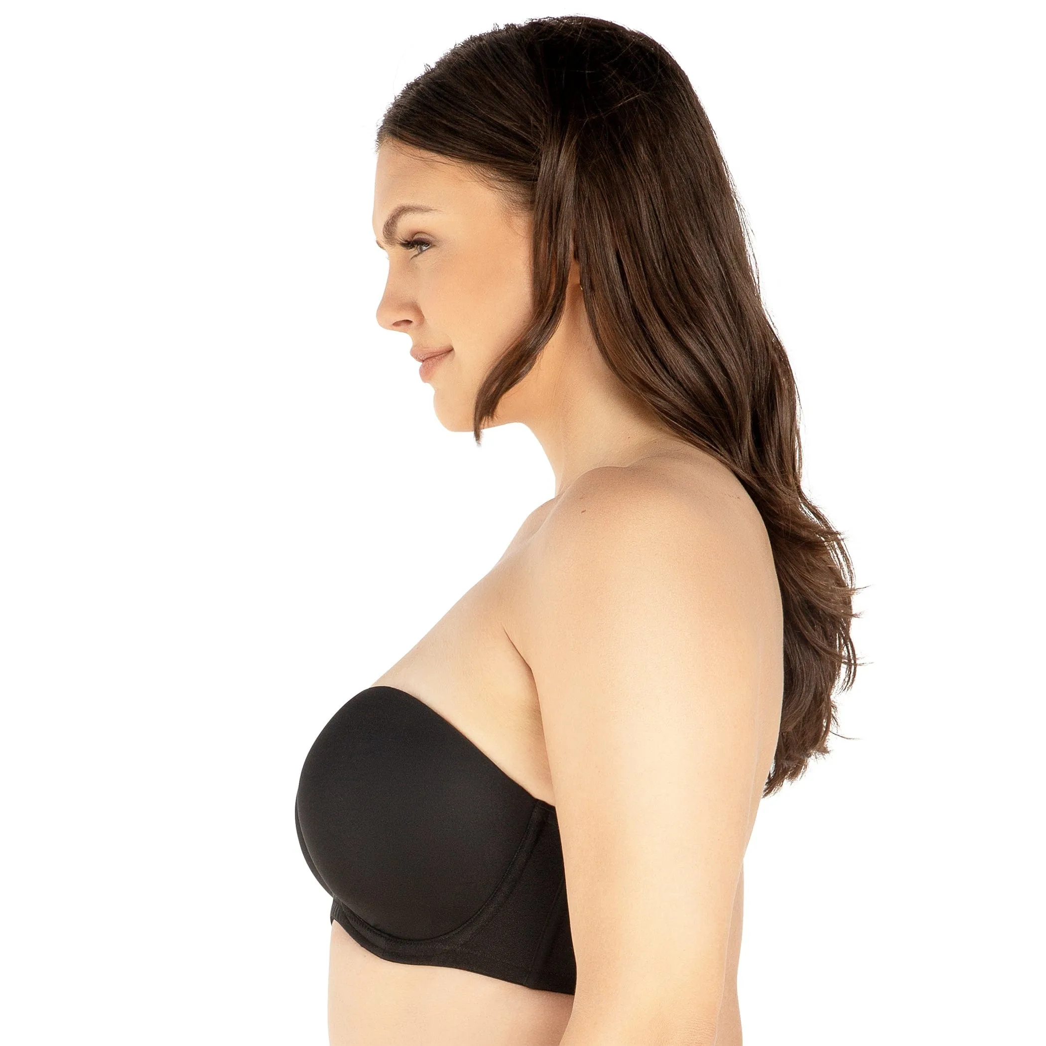 Elise Strapless Bra - Black