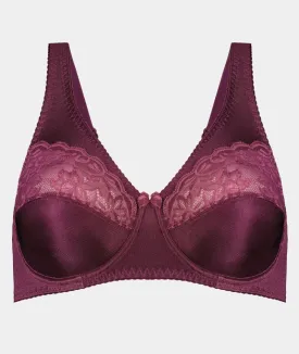 Fayreform Classic Underwire Bra - Grape Wine