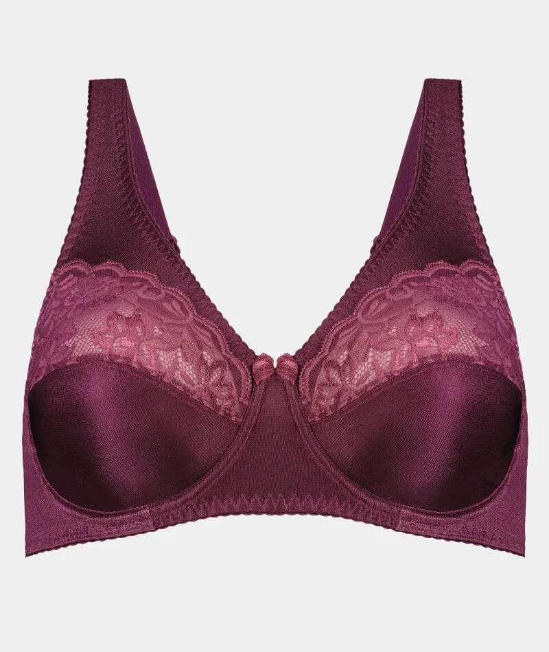 Fayreform Classic Underwire Bra - Grape Wine