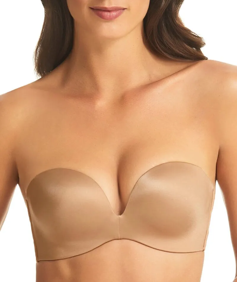 Finelines Refined Wire-free Strapless Bra - Nude