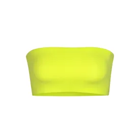 FITS EVERYBODY BANDEAU BRA | NEON LIME