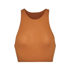 FITS EVERYBODY HIGH NECK BRA | COPPER