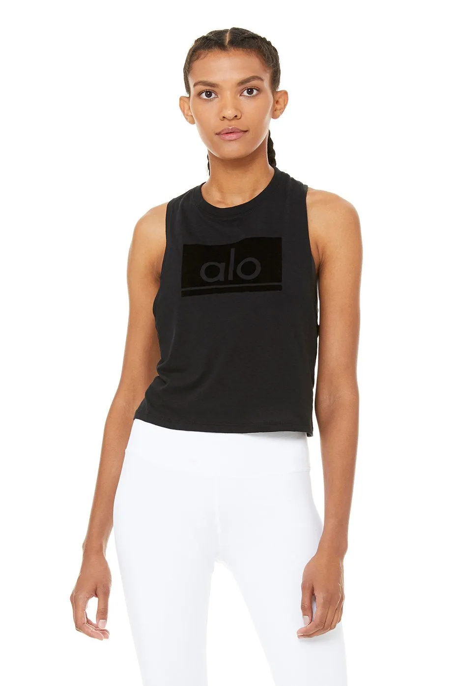 Flocked Alo Tank