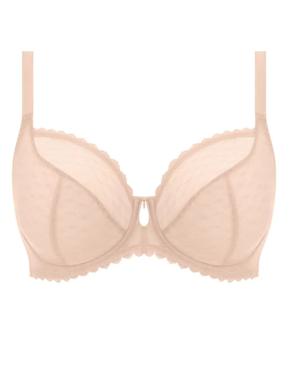 Freya Signature UW Plunge Bra, Natural Beige