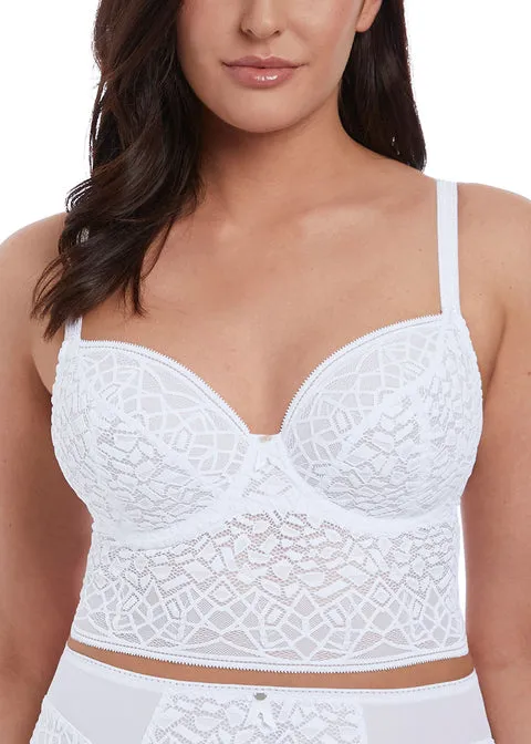 Freya Soiree Lace Underwire Bralette, White