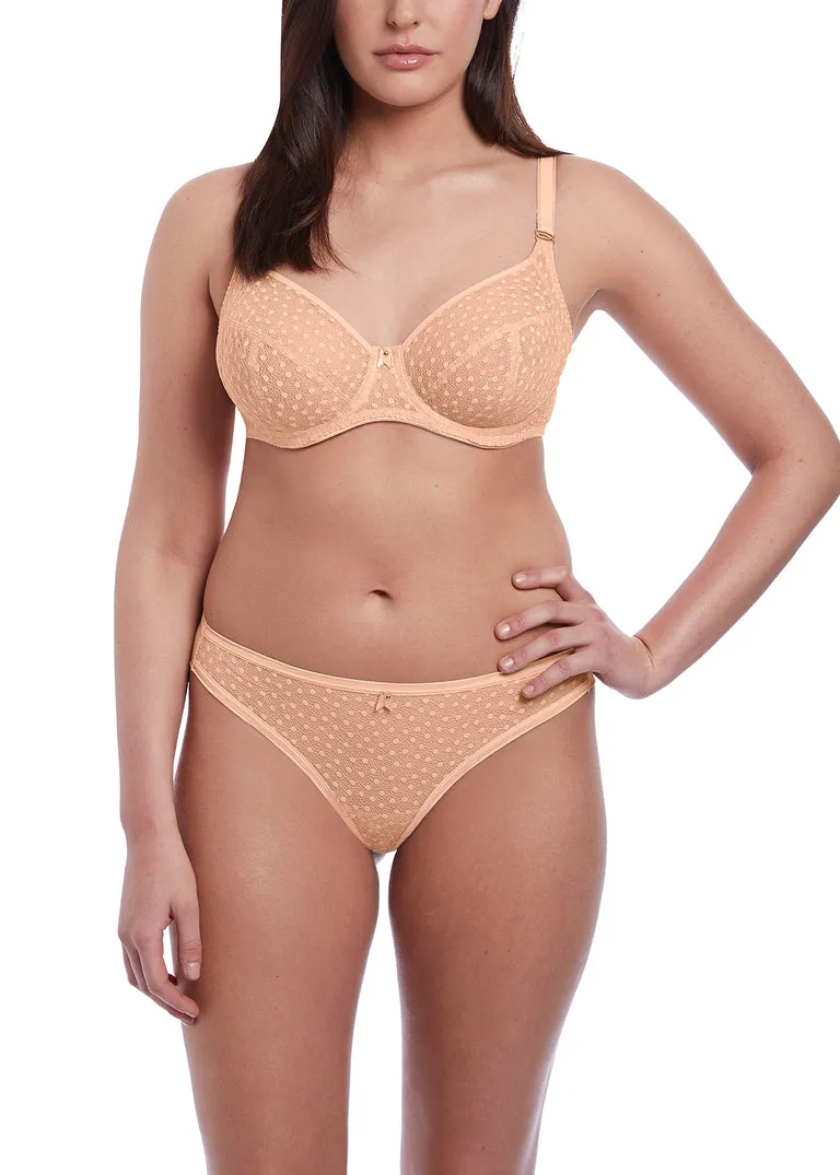 Freya Starlight Underwire Hero Balcony Side Support Bra, Caramel