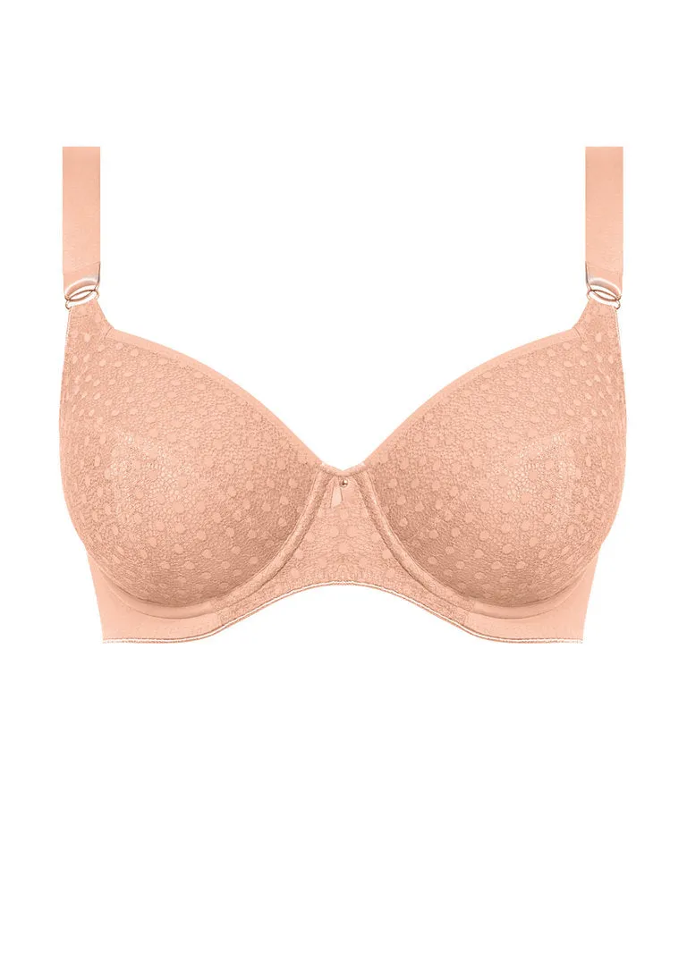 Freya Starlight Underwire Hero Balcony Side Support Bra, Caramel