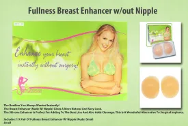 Fullness Breast Enhancer w/out Nipple (Nude)- Small