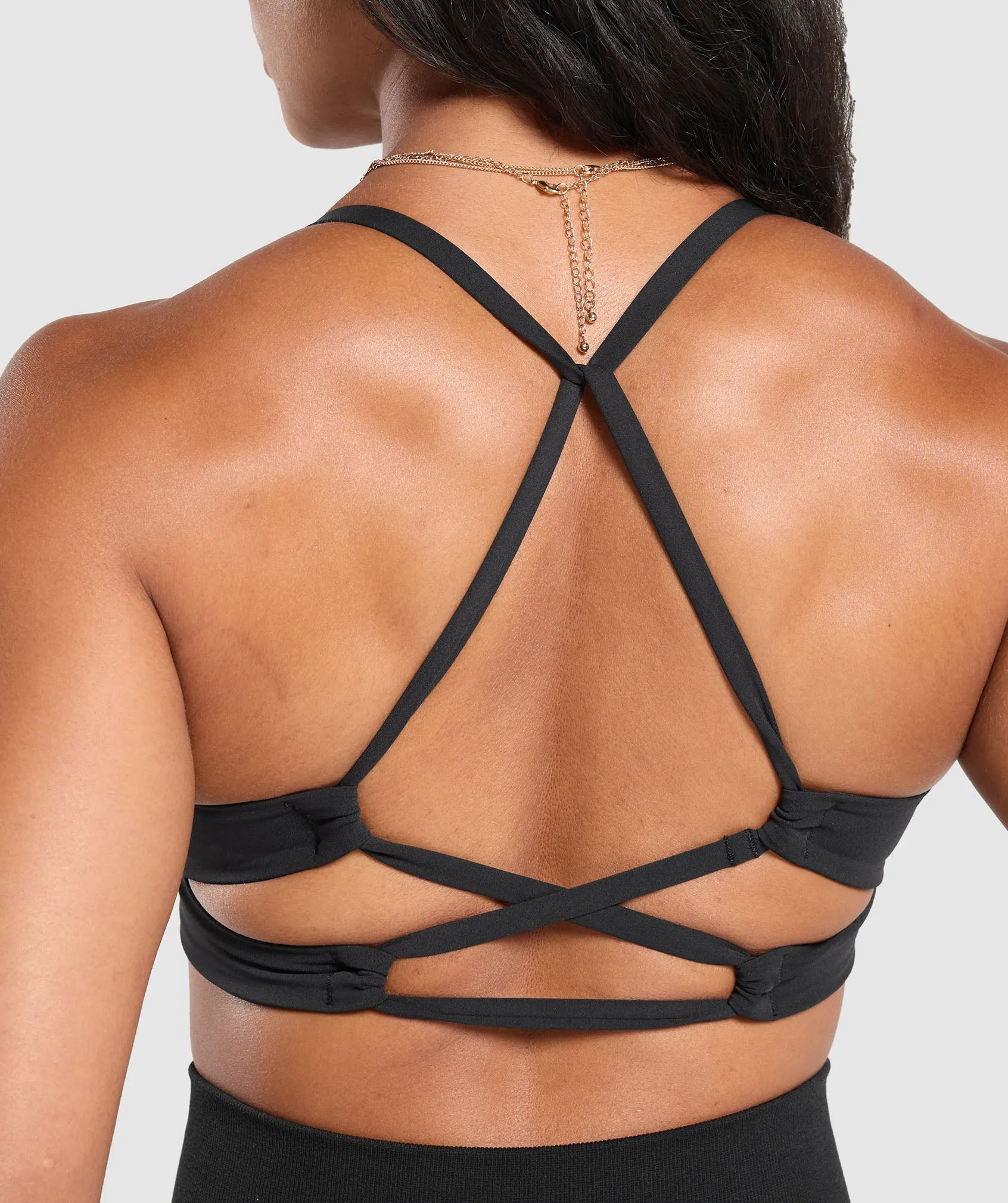 Gymshark Cross Back Bra - Black