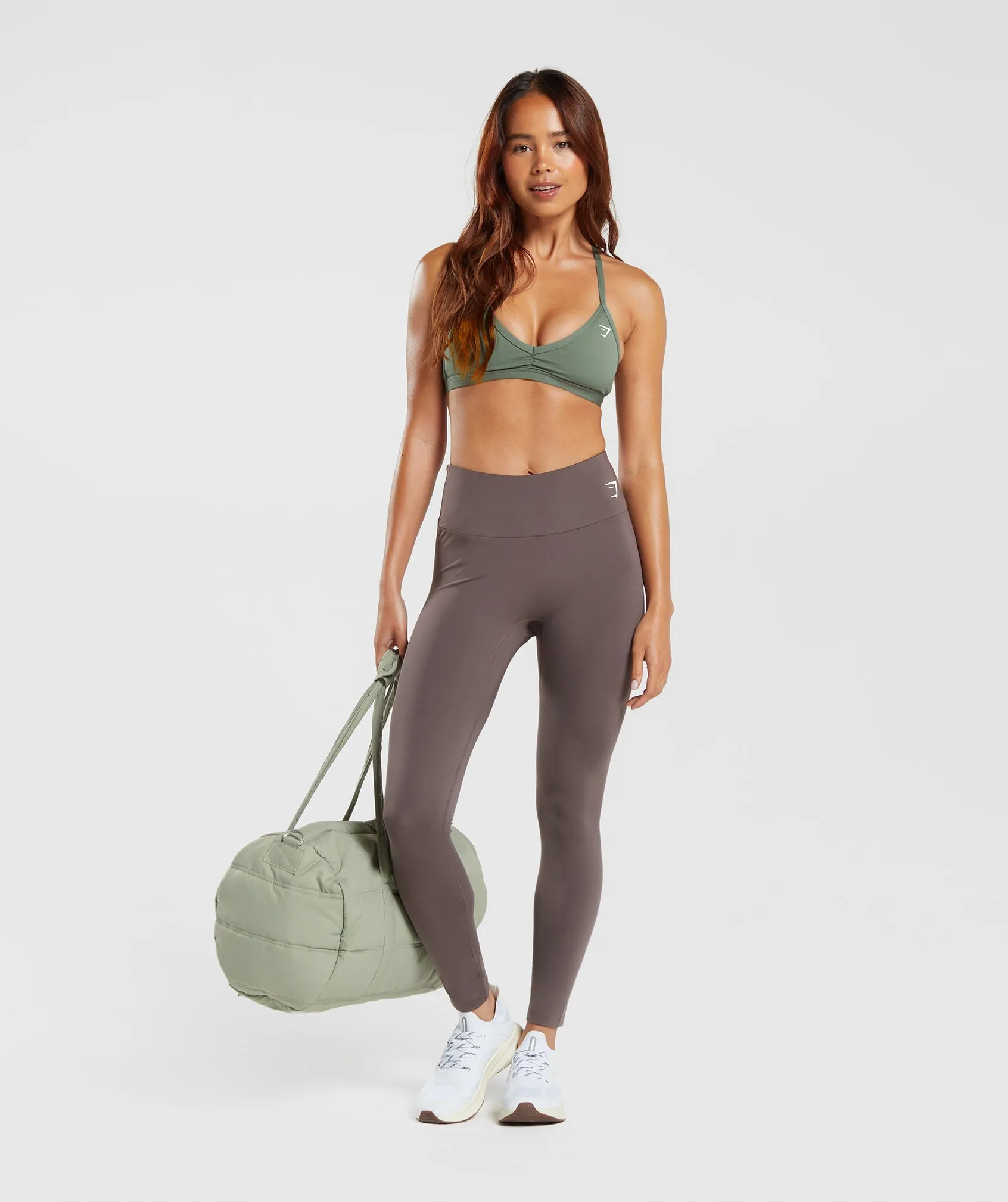 Gymshark Minimal Sports Bra - Dusk Green