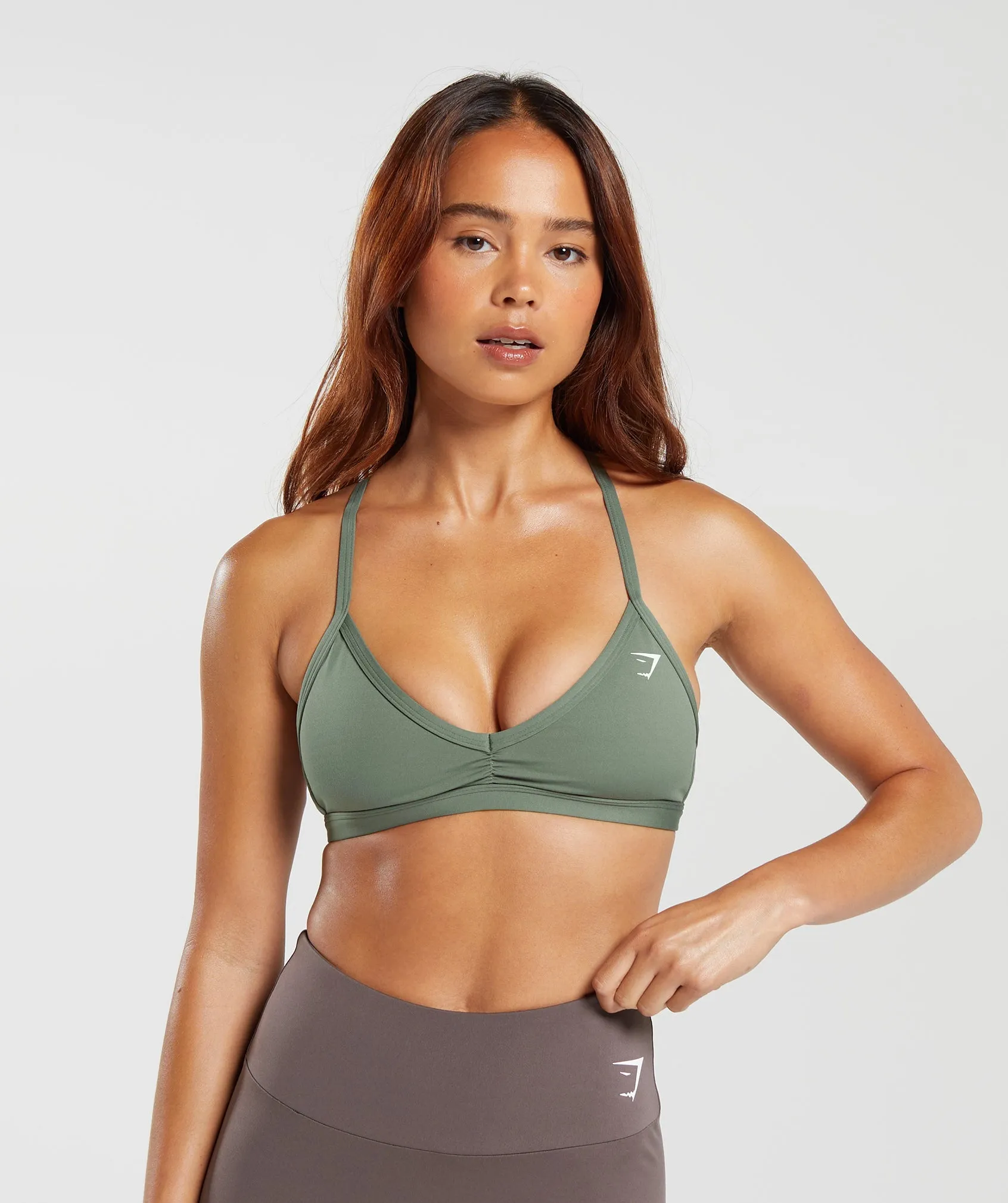 Gymshark Minimal Sports Bra - Dusk Green