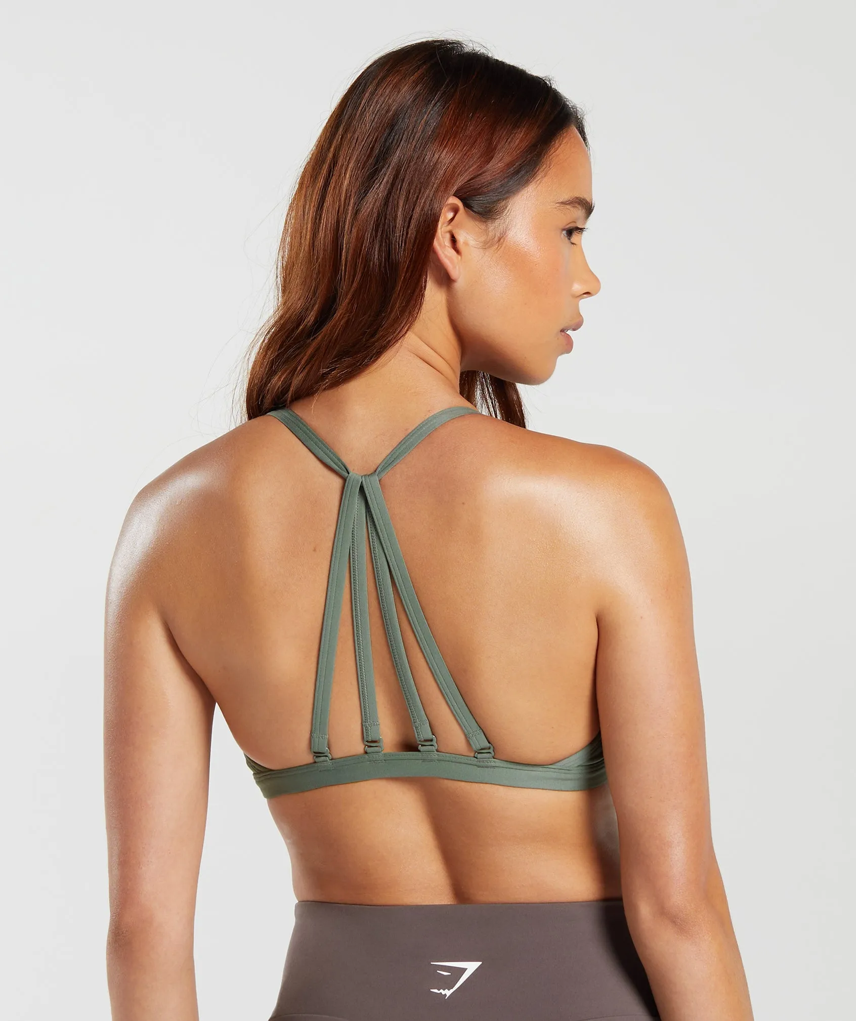 Gymshark Minimal Sports Bra - Dusk Green