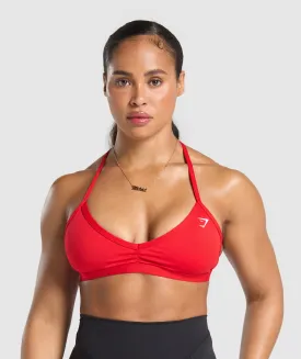 Gymshark Minimal Sports Bra - Reps Red