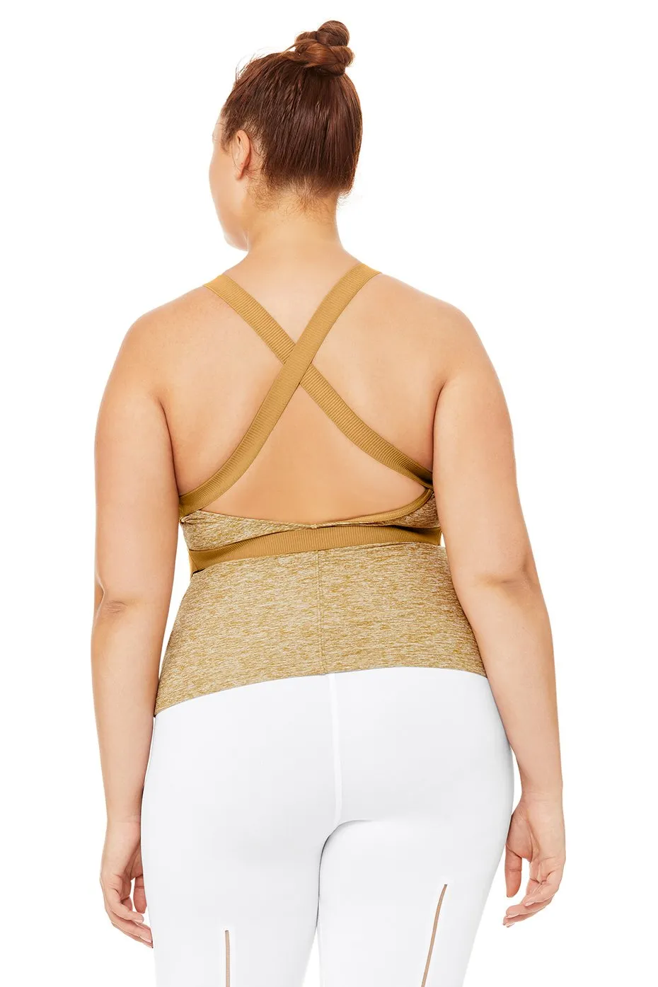 Harness Tank - Caramel Heather/Caramel